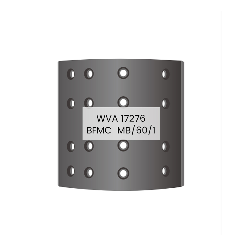 Europese vrachtwagenremvoering 19366 RW/1/3 voor TRAILOR,FRUEHAUF,BENALU