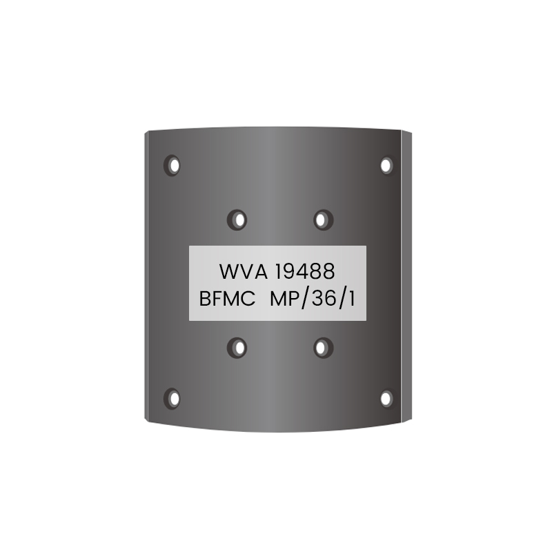 19488 MP/36/1 Europese vrachtwagenremvoering voor MAN,MERCEDES-Benz