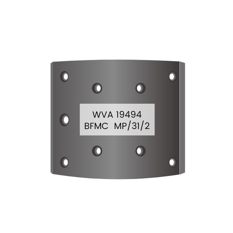 Premium kwaliteit remvoering 19494 MP/31/2 voor MAN,MERCEDES-Benz