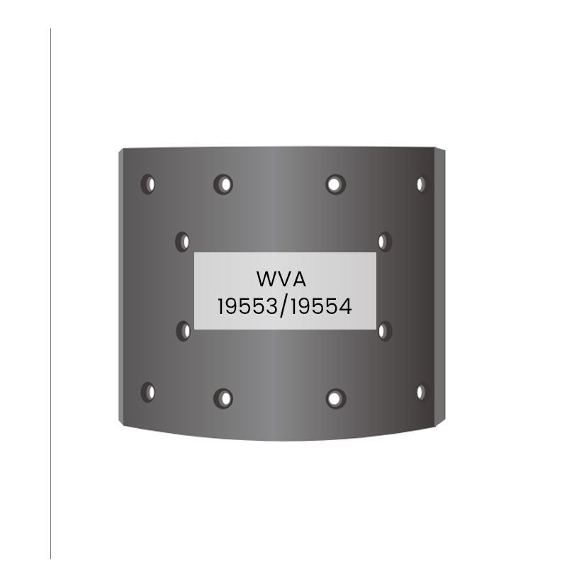 Europese vrachtwagenremvoering 19553/19554 voor IVECO