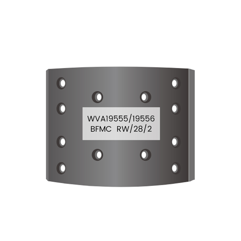 Vrachtwagenremvoering 19555/19556 RW/28/2 voor MERITOR,ROCKWELL